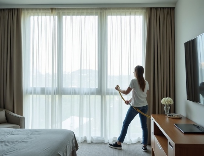 Caloundra Sheer Curtain Cleaning